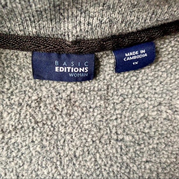 🐼 Fleece Warm sweatshirt  🐼 - Picture 3 of 4